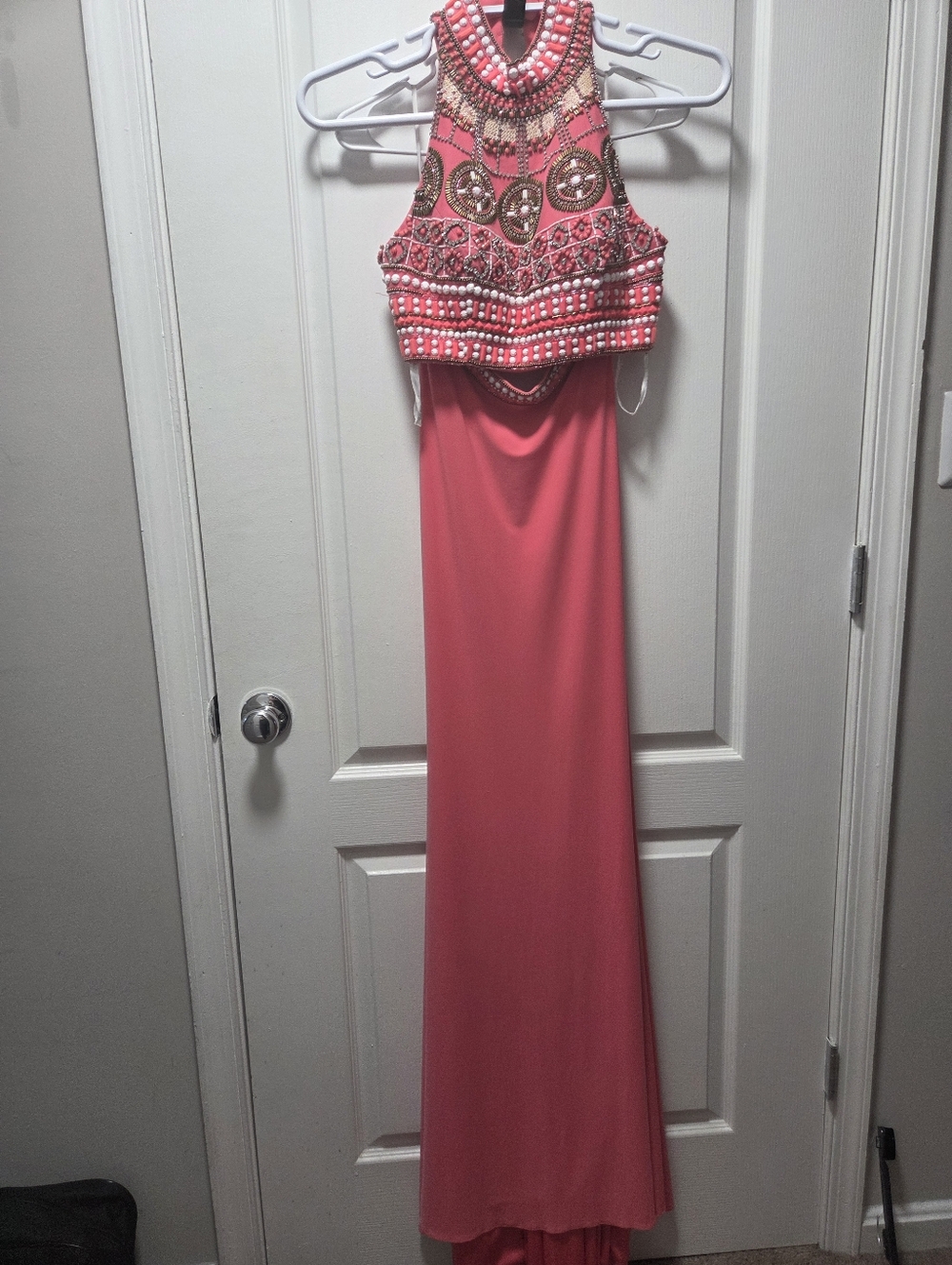 Formal Prom Dress Embellished Long